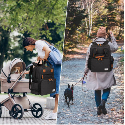 Modoker Hunde-Reisetasche, von Fluggesellschaften zugelassener Rucksack für Haustierzubehör Organizer, Tote Wochenendtasche mit