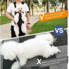 Pawaboo Haustier Rucksack Hund Tragetasche, Verstellbar Beinen heraus Rucksäcke Haustier Tragbar Reisetasche, Atmungsaktiv und