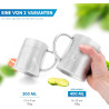 NORDMUT® Edelstahl Thermobecher [2er Set] Camping Tasse | nachhaltige Edelstahl Tasse | Kaffeetasse doppelwandig isoliert und