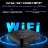 Azeyou Mini PC OS 11 Pro Kleiner PC mit N100 (Up to 3,4GHz), 16GB RAM 1TB M.2 SSD, Mini Computer 4K Ultra HD, Gigabit-Ethernet,