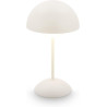 BRILONER - LED Tischlampe kabellos IP44 mit Touch, dimmbar, Akku tauschbar, Nachttischlampe, Leselampe, LED Lampe, Campinglampe,