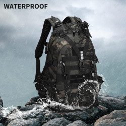 HUNTVP Militär Rucksack 30L 35L Taktischer Rucksack 30L 35L Wanderrucksack Herren Bundeswehr Rucksack Wasserdicht Tagesrucksack