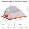 Naturehike Cloud up 2 Ultraleichte Zelte Doppelten 2 Personen Zelt 3-4 Saison für Camping Wandern