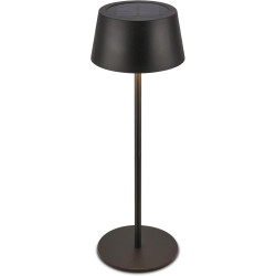 BRILONER - LED Tischlampe kabellos IP44 mit Touch, CCT, dimmbar, Solar, Nachttischlampe, Leselampe, LED Lampe, Campinglampe,
