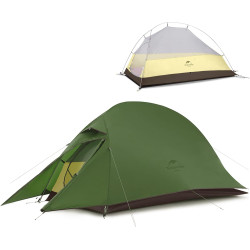 Naturehike Cloud up 1 Zelt Ultraleichte Zelt 1 Person Einzelzelt 1 Mann Zelt für 4 Jahreszeiten Zelt Camping Zelt
