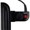 Tefal Tischgrill Malaga TG3918 | Elektrogrill | Regelbarer Thermostat | Antihaftbeschichtete Grillplatte, 2/3 Grill, 1/3