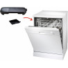 Tefal Tischgrill Malaga TG3918 | Elektrogrill | Regelbarer Thermostat | Antihaftbeschichtete Grillplatte, 2/3 Grill, 1/3