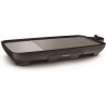 Tefal Tischgrill Malaga TG3918 | Elektrogrill | Regelbarer Thermostat | Antihaftbeschichtete Grillplatte, 2/3 Grill, 1/3