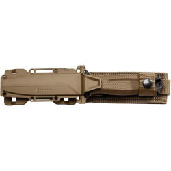 Gerber Messer mit glatter Klinge und Holster
