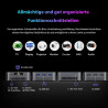 Blackview MP80 Mini PC 16GB LPDDR5 RAM 512GB M.2 SSD, Intel 12 Gen Alder Lake N95(bis zu 3,4GHz) Mini Computer, 4K UHD Desktop