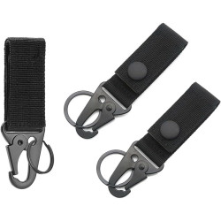 3-teilig Im Freien gürtel karabiner Gürtelclip Bergsteigen gürtel karabinerhaken Expedition Taktische Gürtel-Karabinerhaken
