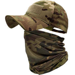 ehsbuy Camo Hüte für Männer mit Kühlung Halsgamasche Baseballmützen Gesichtsschal Maske Armee Taktische Militärmütze Halsrohr