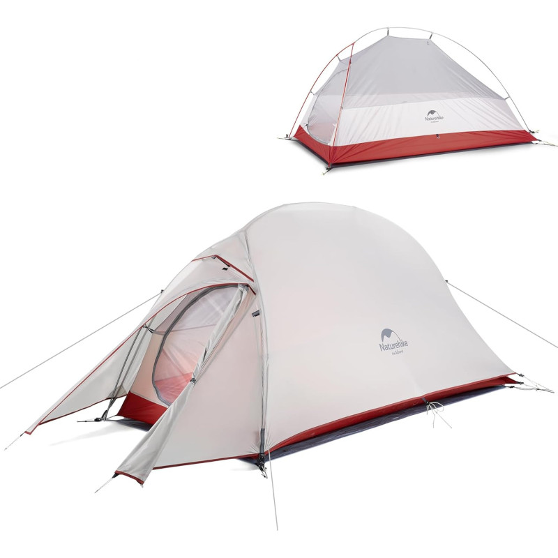 Naturehike Cloud up 1 Person Rucksack Zelt Leichtes Camping Wandern Kuppel Zelt für 1 Mann