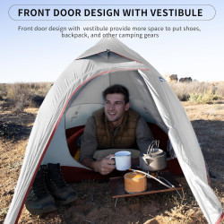 Naturehike Cloud up 1 Person Rucksack Zelt Leichtes Camping Wandern Kuppel Zelt für 1 Mann
