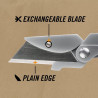 Gerber Cuttermesser, Klappbar, Klingenlänge: 5,7 cm, EAB Lite, Edelstahl, 31-000345