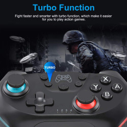 Olimoxi Switch Controller für Switch 2/Switch OLED/Switch Lite, Switch Pro Controller mit Hall-Effekt, Wireless Switch