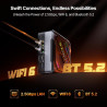 ACEMAGIC Cyberpunk RGB AI Mini PC Gaming AMD Ryzen 7 8845HS (bis zu 5,1 GHz), 32GB DDR5 1024GB (1TB) NVME PCIE 4.0 SSD Micro