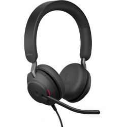 Jabra Evolve2 40 SE - Kabelgebundenes Stereo-Headset mit Geräuschunterdrückung und 3-Mikrofon-Technologie - USB-A-Kabel - für MS