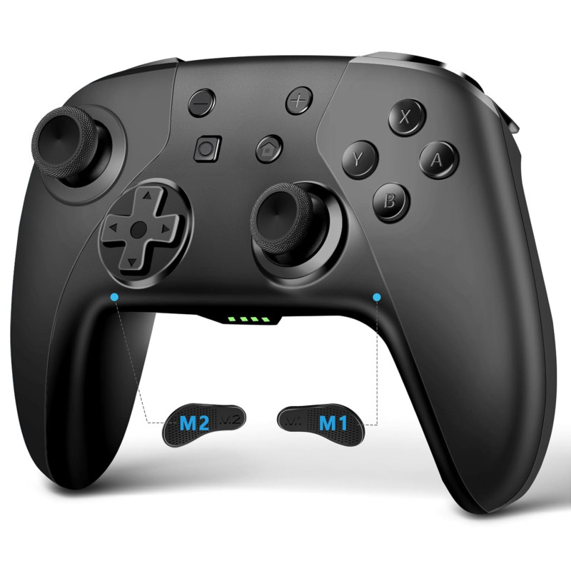 AceGamer Wireless Controller für Switch/Switch 2/Switch Lite/Switch OLED mit Weckfunktion mit einer Taste/Doppel AceGamer Wireless Controller für Switch/Switch 2/Switch Lite/Switch OLED mit Weckfunktion mit einer Taste/Doppel