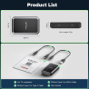 LAMTTO Car TV Mate, Kabelloser Carplay Adapter für kabelgebundenes OEM Carplay & Fi-re TV Stick/Spielekonsole HDMI-Multimedia