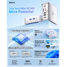 NiPoGi Essenx E2 Mini PC W-11 Pro, Ιntel Alder Lake-N97(bis zu 3,6 GHz), 16 GB DDR4 512 GB M.2 SSD Mini Desktop Computer,