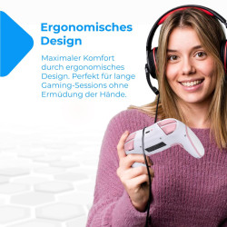 NK Wireless Switch Controller, kompatibel mit Switch/OLED/Lite/Pro, mit Wake-Funktion, Makro-Einstellungen, Bluetooth,