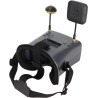 FPV-Brille, Videobrille, 5,8 G RC-Flugzeuge, FPV-Quadcopter-Drohnenbrille, DVR, 4,3-Zoll-Bildschirm, 800 X 480 Display, 16:9