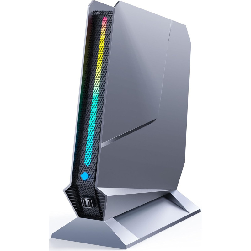 TOPGRO Mini Gaming PC: Core i7-13700H, RTX4060 8G GDDR6, 32GB DDR5-5200, 1TB PCIe4.0 SSD, Win11 Pro, RGB Light, WiFi6E, BT5.3,