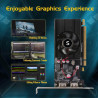 SAPLOS Radeon HD 6570 Grafikkarte, 2 HDMI, 1G GDDR3 64-bit, Video Cards PC, Low Profile Graphics Card, Computer GPU, PCI Express