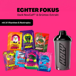 HOLY Iced Tea Starter Set - 2x7 Sorten mit natürlich-fruchtigem Geschmack - Zuckerfreier Eistee mit Antioxidantien & Superfoods