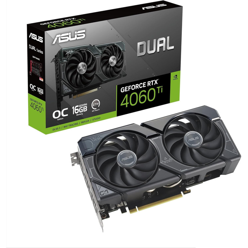 ASUS GeForce Dual RTX 3060 12GB V2 OC Edition Gaming Grafikkarte (GDDR6 Speicher, PCIe 4.0, 1x HDMI 2.1, 3x DisplayPort 1.4a,