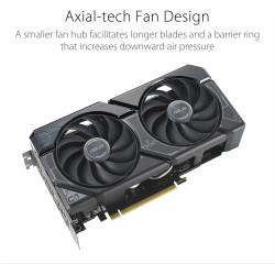 ASUS GeForce Dual RTX 3060 12GB V2 OC Edition Gaming Grafikkarte (GDDR6 Speicher, PCIe 4.0, 1x HDMI 2.1, 3x DisplayPort 1.4a,