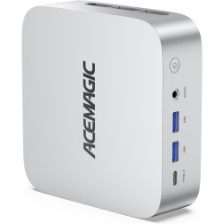 ACEMAGIC W1 Mini PC AMD Ryzen 7 8745HS(8C/16T, bis zu 4,9 GHz)，32GB DDR5 1TB NVMe SSD Mini Computer, AMD Radeon 780M, 8K HD