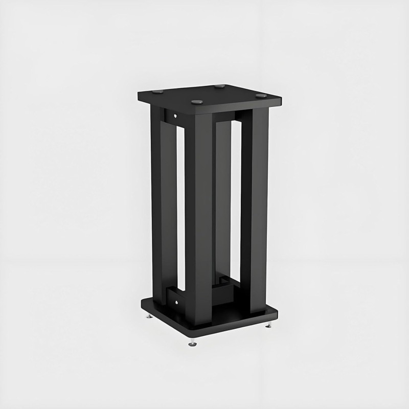 Modernes AV-Schrank-Audio-Rack – 3-stöckiger Stereo-Media-Ständer für TV, Audio-Videoturm, Aufbewahrung, Heimkino-Möbel, 35 x 35 Modernes AV-Schrank-Audio-Rack – 3-stöckiger Stereo-Media-Ständer für TV, Audio-Videoturm, Aufbewahrung, Heimkino-Möbel, 35 x 35