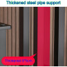 Modernes AV-Schrank-Audio-Rack – 3-stöckiger Stereo-Media-Ständer für TV, Audio-Videoturm, Aufbewahrung, Heimkino-Möbel, 35 x 35
