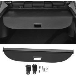 Motoforti Kofferraum ausziehbare Laderaumabdeckung für BMW X1 F48 16-21 Heckklappenregal Gepäcksicherheitsschutzabdeckung,