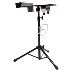 Tagtuell Tattoo Workstation, Tragbare Tattoo-Studio-Ausrüstung mit Verstellbarem Stativfuß, Abnehmbarer Tattoo-Tisch für Tattoo