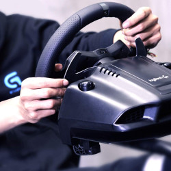Logitech G29 Driving Force Gaming Rennlenkrad - UK-Stecker, Schwarz