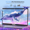 ACEMAGIC 17,3 Zoll Laptop, 16 GB DDR4 512 GB SSD, N-97 Prozessor bis zu 3,6 GHz Laptop Computer,Deutscher