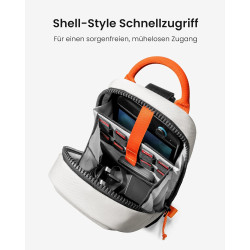tomtoc Sling Bag Umhängetasche für Nintendo Switch 2 Konsole 2025, Rundumschutz Crossbody Bag Schultertasche mit 8