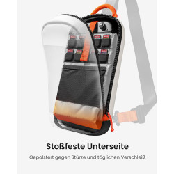 tomtoc Sling Bag Umhängetasche für Nintendo Switch 2 Konsole 2025, Rundumschutz Crossbody Bag Schultertasche mit 8