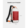 tomtoc Sling Bag Umhängetasche für Nintendo Switch 2 Konsole 2025, Rundumschutz Crossbody Bag Schultertasche mit 8
