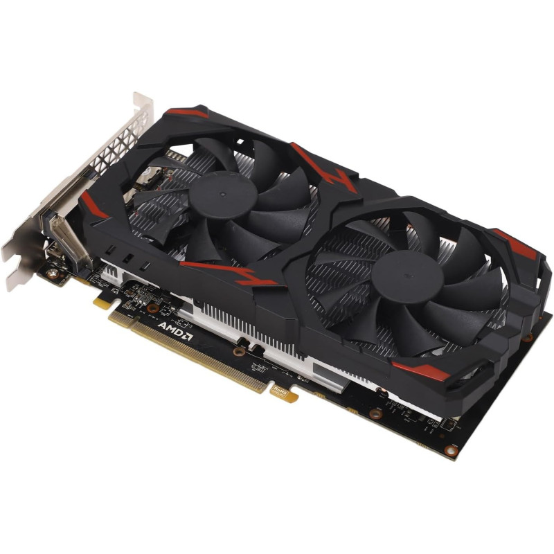 VBESTLIFE RX 580 Grafikkarte, 256 Bit 8 GB GDDR5 Computer Gaming Grafikkarten mit DP, HDMI, DVI, 16 PCI Express 3.0,