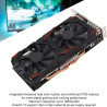 VBESTLIFE RX 580 Grafikkarte, 256 Bit 8 GB GDDR5 Computer Gaming Grafikkarten mit DP, HDMI, DVI, 16 PCI Express 3.0,
