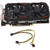 VBESTLIFE RX 580 Grafikkarte, 256 Bit 8 GB GDDR5 Computer Gaming Grafikkarten mit DP, HDMI, DVI, 16 PCI Express 3.0,
