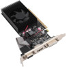 ciciglow GT730 4GB GDDR3 128Bit Grafikkarte mit Lüfter, Hochfrequenz, 4G RAM, Langlebiges Design, Systemunterstützung für10 11,