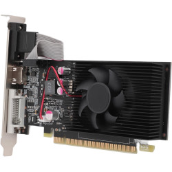 ciciglow GT730 4GB GDDR3 128Bit Grafikkarte mit Lüfter, Hochfrequenz, 4G RAM, Langlebiges Design, Systemunterstützung für10 11,