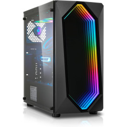 Gaming PC Ryzen 5 5500 6X 4.2 GHz, RTX 5060 8GB, 16 GB DDR4, 1TB SSD, Windows 11 Pro