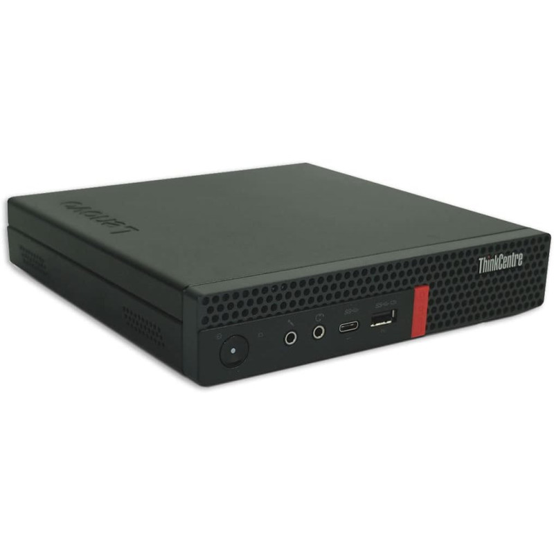 Lenovo ThinkCentre M720q Tiny Intel Six Core i5 8400T 256GB SSD Festplatte 8GB Speicher Windows 11 Pro Desktop Computer Mini PC