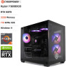 CYBERPOWERPC Luxe Gaming-PC - AMD Ryzen 7 9800X3D, Nvidia RTX 5070 12GB, 32GB RAM, 1TB NVMe SSD, 650W 80+ PSU, Wasserkühlung,
